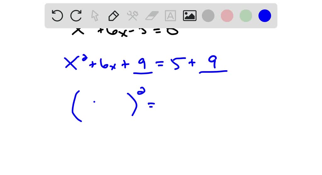 Solved How To Solve X X Using Completing The Square Method