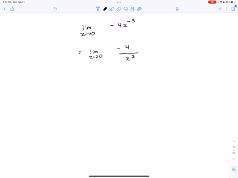 Solved Calculate Each Limit In Exercises Limx X