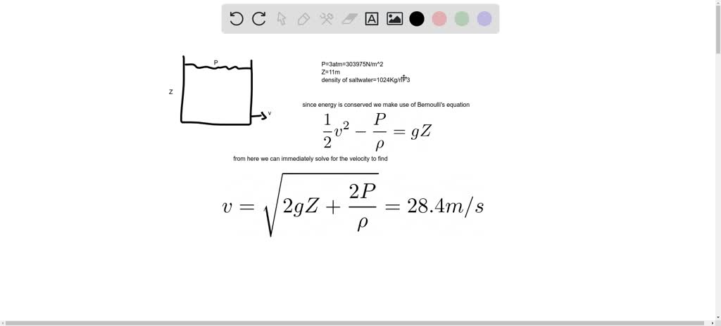 A Sealed Tank Containing Seawater To A Height Of M Also Contains