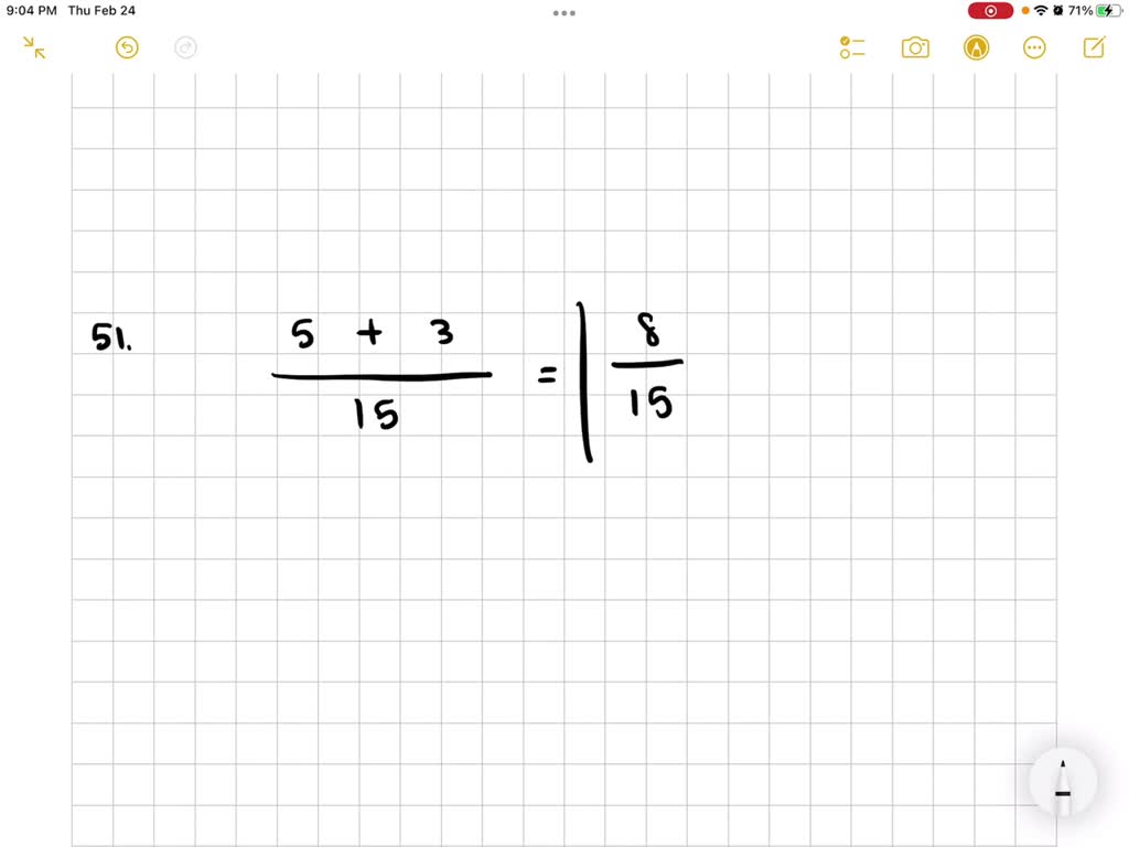 SOLVED Add Or Subtract The Fractions As Indicated And Simplify Your