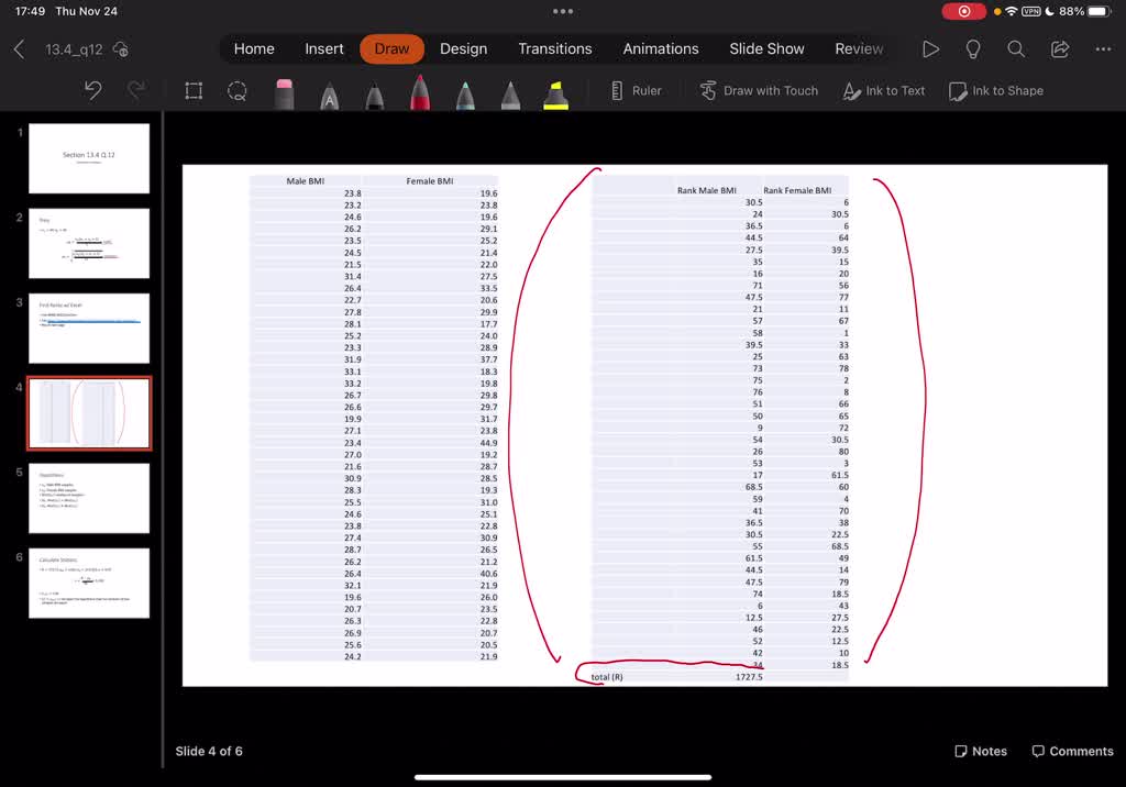 SOLVED Refer To The Indicated Data Set In Appendix B And Use The