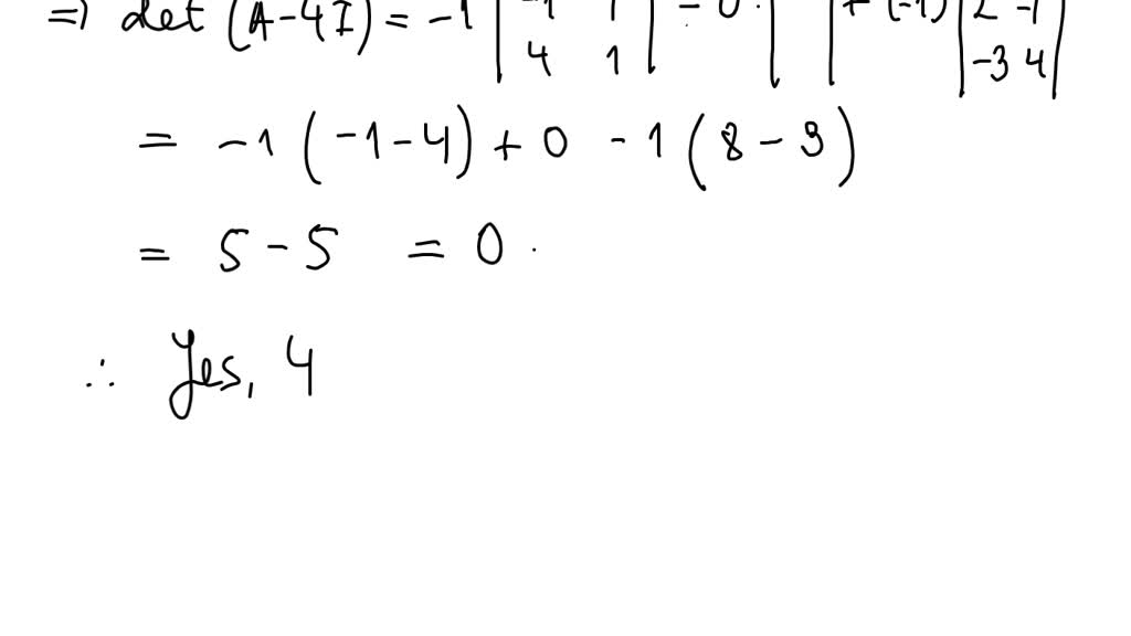 SOLVED a Suppose the dominant eigenvalue λ1 of A is multiple and that