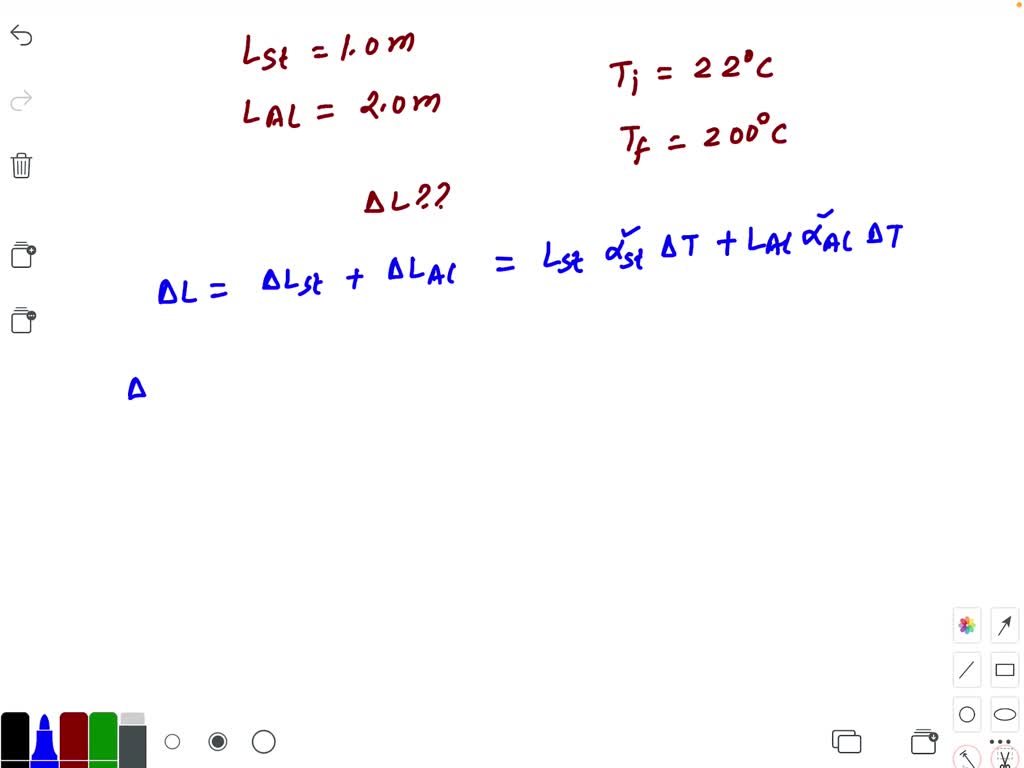 SOLVED A Steel Rod Of Length 1 0 M Is Welded To The End Of An Aluminum