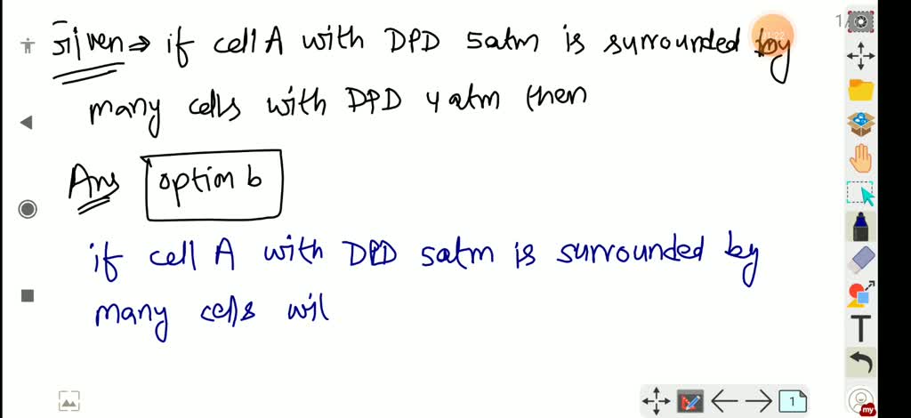 Solved If Cell A With Dpd Atm Is Surrounded By Many Cells With Dpd