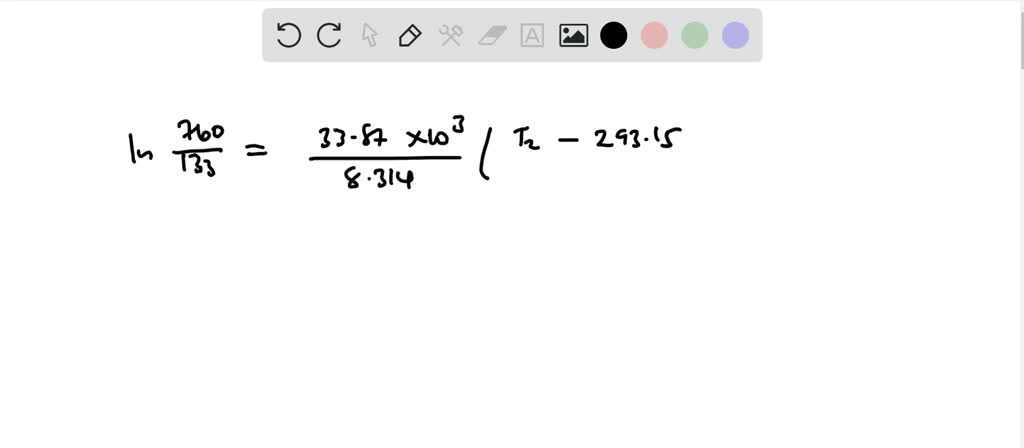 SOLVED The value of Δr H is 34 78 kJ mol 1 at 1000 K for the