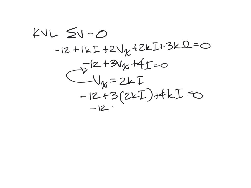 SOLVED Find Vo and the power absorbed by the 2 k Ωresistor in Fig P2 44