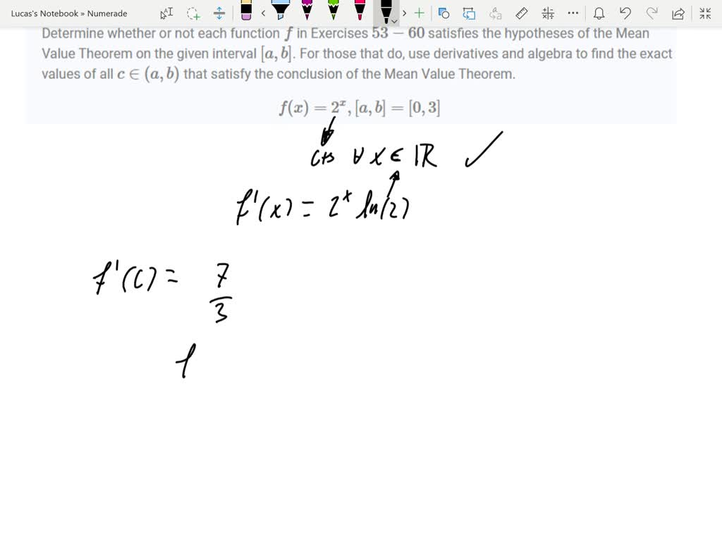 Solved Determine Whether Or Not Each Function F In Exercises