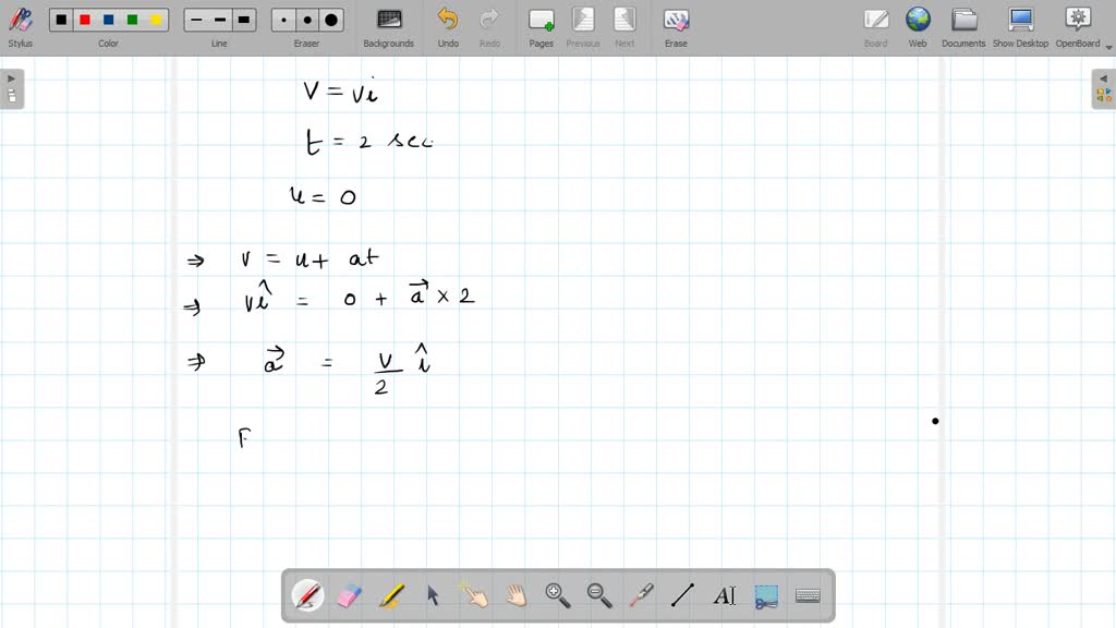 Solved A Car Of Mass M Starts From Rest And Acquires A Velocity Along