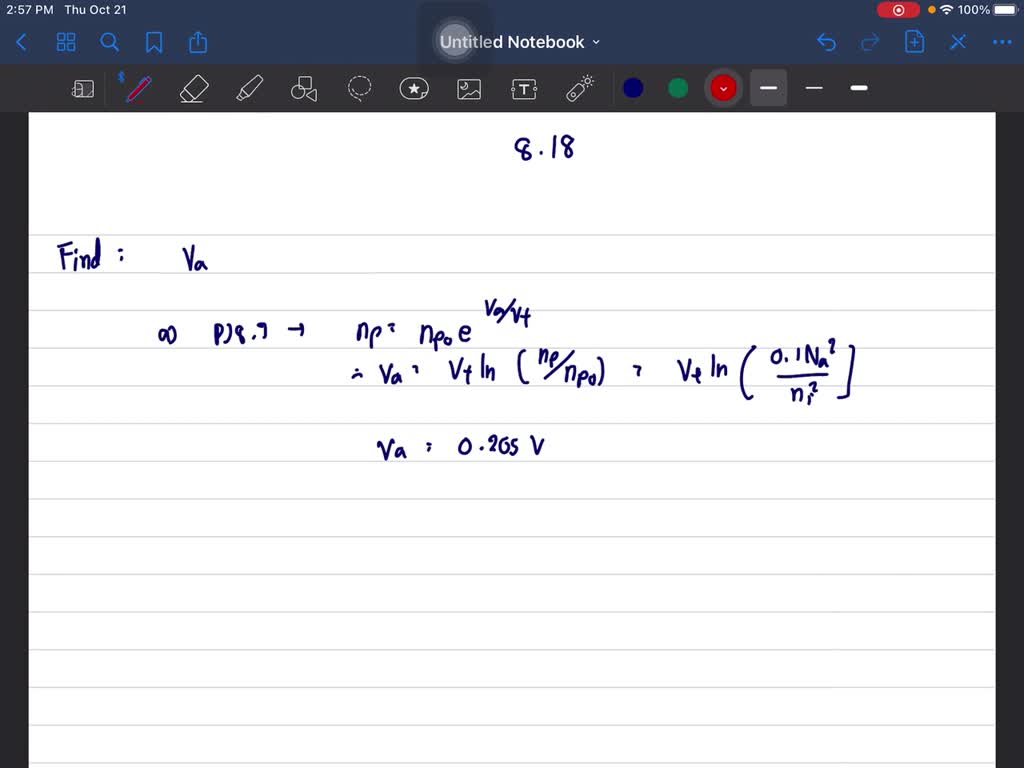 SOLVED The Limit Of Low Injection Is Normally Defined To Be When The