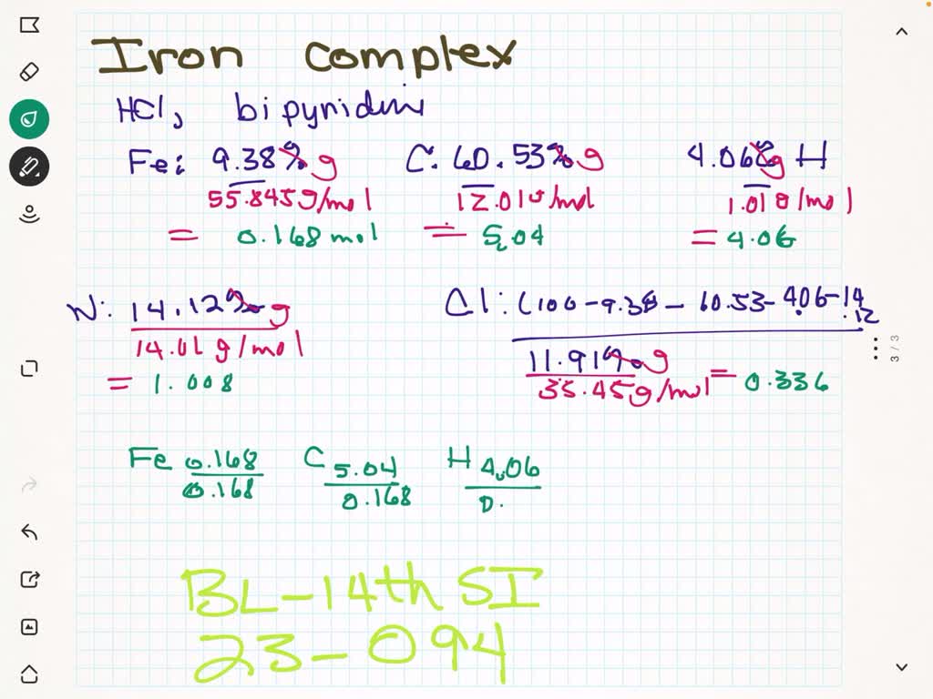 Solved Iron Iii Forms A Complex With Thiocyanate Ion That Has The