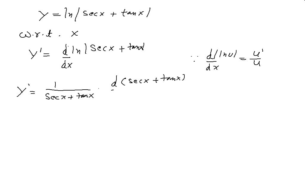 Solved Determinar La Derivada En Los Ejercicios A Encuentre La