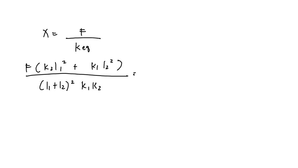 The Static Equilibrium Position Of A Massless Rigid Bar Hinged At