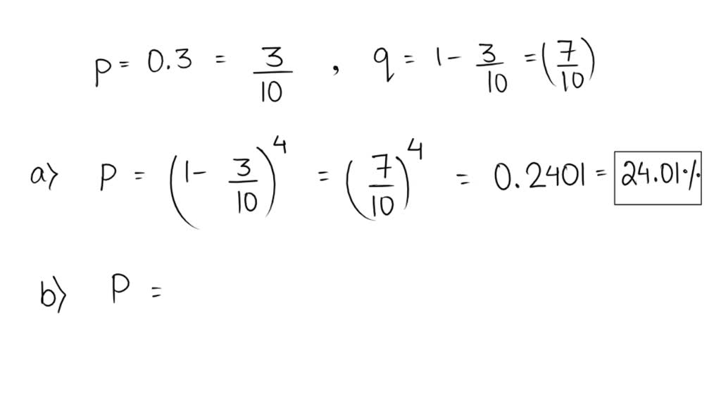 Solved Consider Bernoulli Trials With Success Probability P A Find