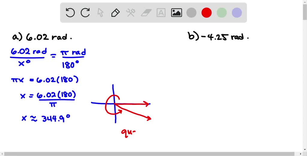 Solved In Exercises Determine The Quadrant In Which Each Angle