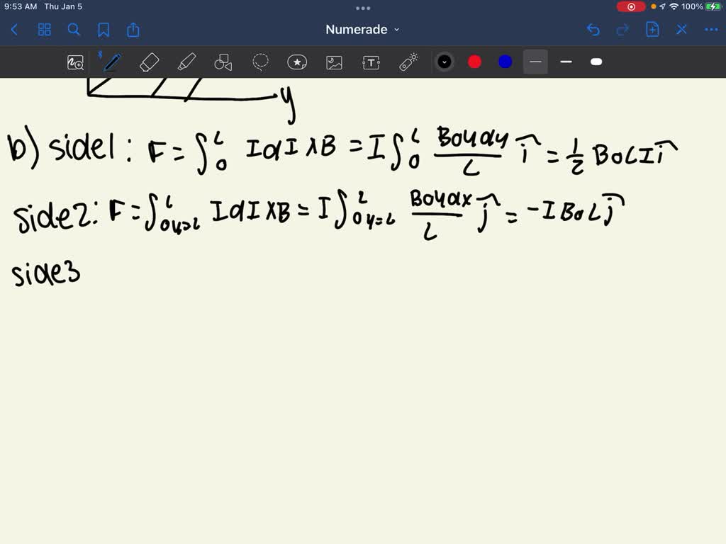 SOLVED Force On A Current Loop In A Nonuniform Magnetic Field It Was