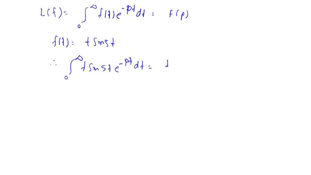 SOLVED Evaluate Each Of The Following Definite Integrals By Using The