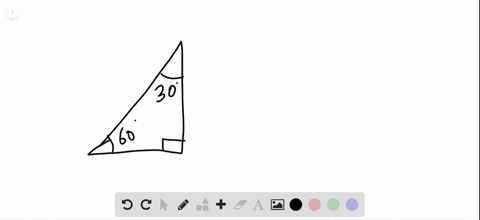 SOLVED Use A Special Right Triangle To Write Each Trigonometric Ratio