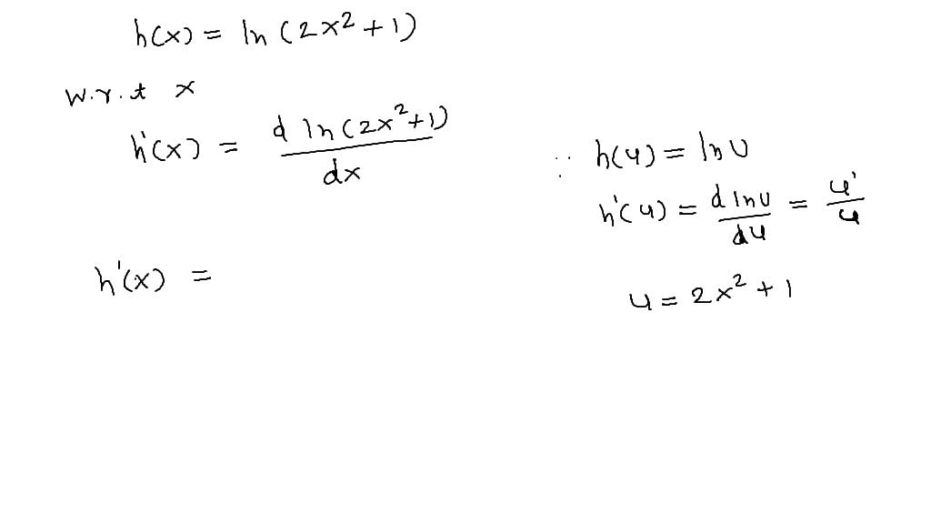 Determinar La Derivada En Los Ejercicios A Encuentre La Derivada