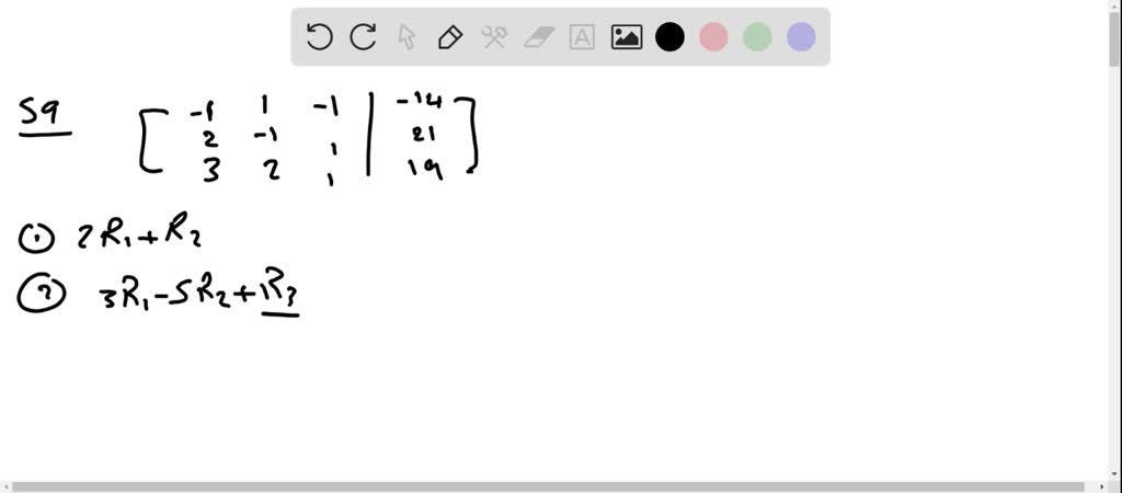 SOLVED For Exercises 41 60 Solve The System By Using Gaussian