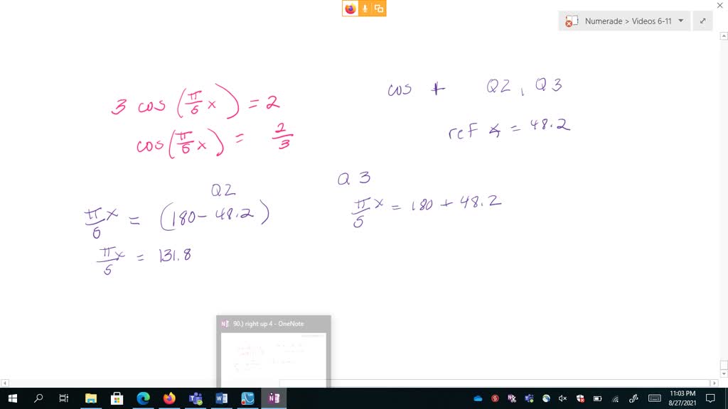 Solved Solve The Equation Giving The Exact Solutions Which Lie In