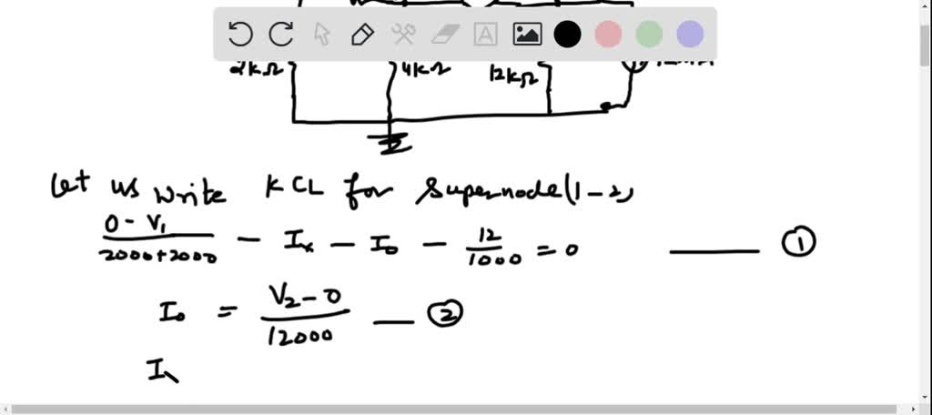 Find I O In The Network In Fig P Using Noda Solvedlib