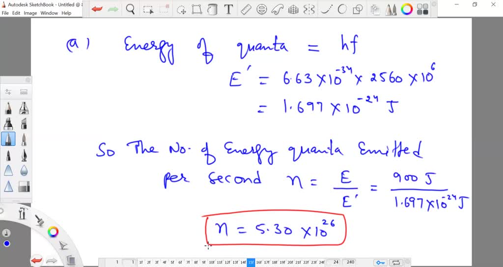 SOLVED A 900 W Microwave Generator In An Oven Generates Energy Quanta