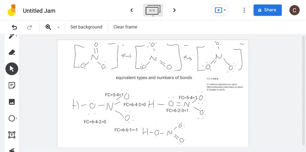 SOLVED Write All Possible Resonance Structures For The Species With The