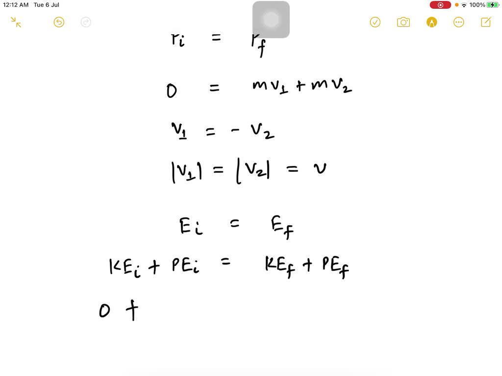 Solved Two Particles Have Equal Masses Of G Each And Opposite