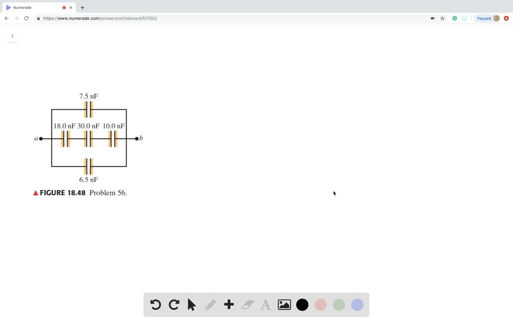 SOLVED For The System Of Capacitors Shown In Figure 18 48 A Potential