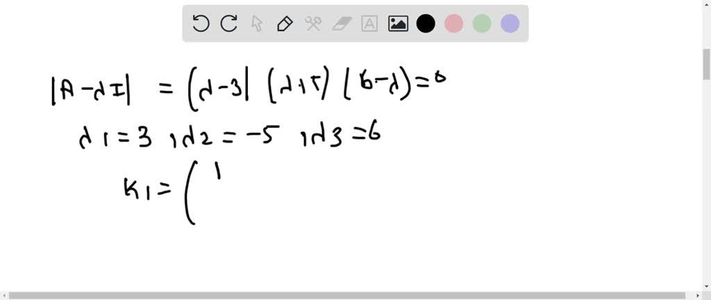 Solved Find The General Solution Of The Given System