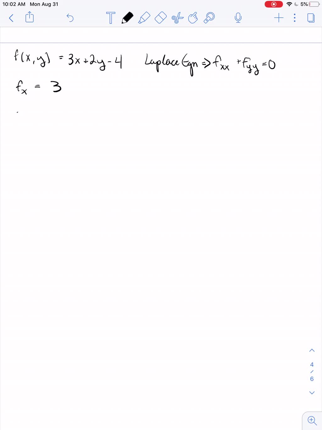 Solved Show That Each Function In Exercises Satisfies A Laplace