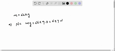 Solved A What Is The Maximum Frictional Force In The Knee Joint Of A