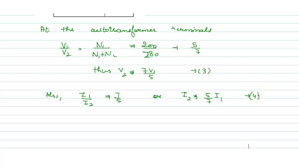 Solved In The Ideal Transformer Circuit Shown In Fig Numerade