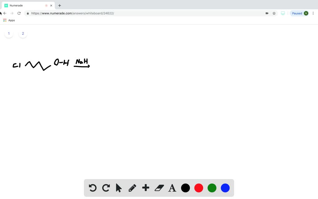 SOLVED Draw A Stepwise Mechanism For Each Reaction