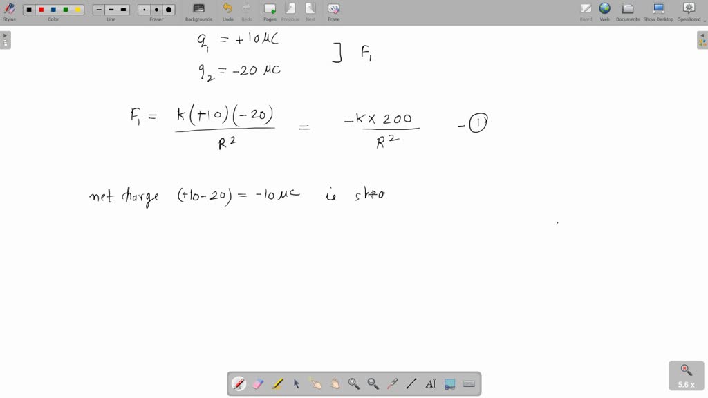 Solved Two Small Conducting Sphere Of Equal Radius Have Charges C