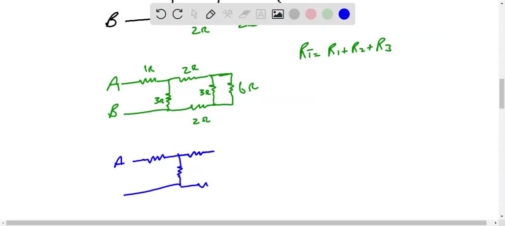 Solved Find The Equivalent Resistance Between Terminals A And B