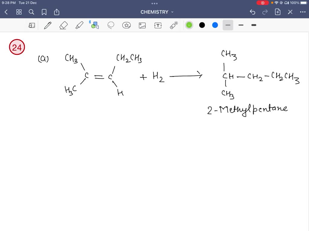 Draw The Structure And Give The Systematic Name For The Products Of The