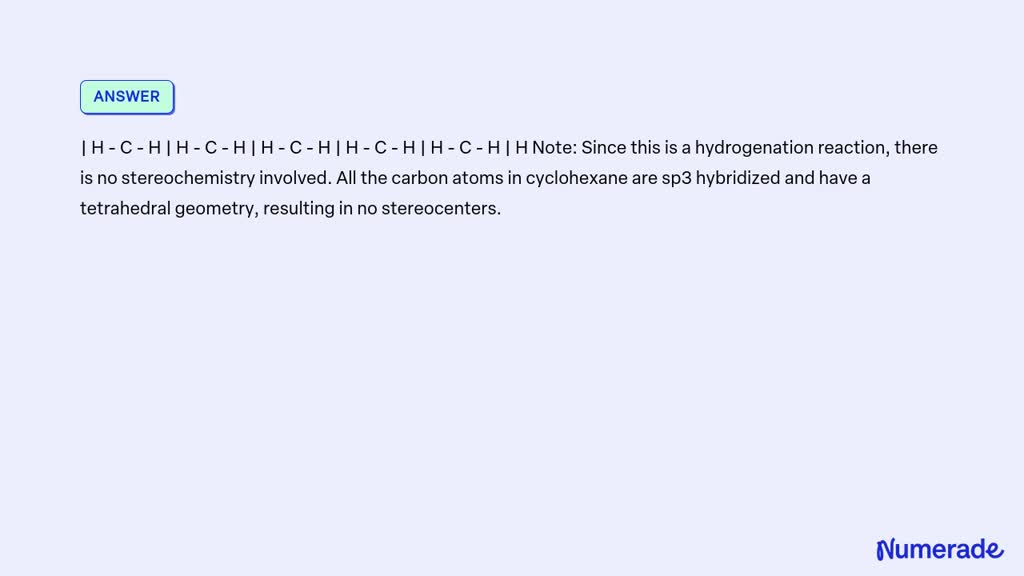 SOLVED Draw The Structure Of The Organic Product Of The Reaction