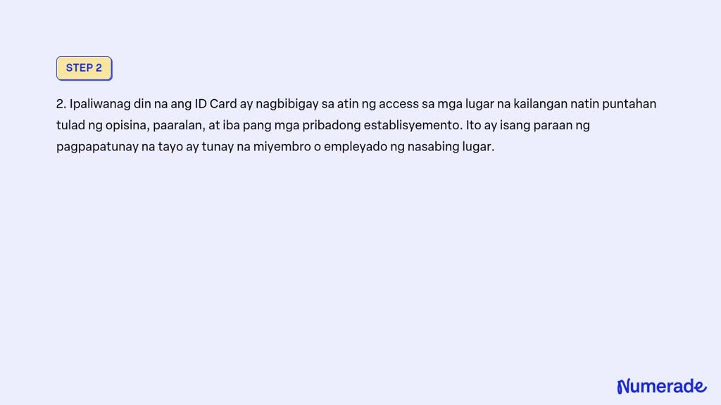 SOLVED E Gawain Sa Pagkatuto Bilang 2 Ibahagi Sa Mga Kasamahan Sa