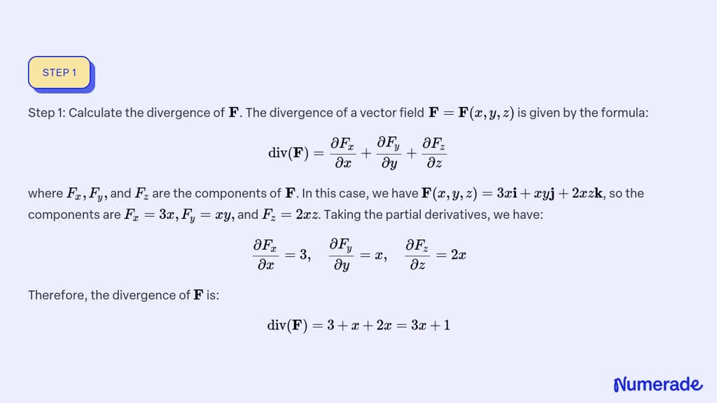 Solved Verify That The Divergence Theorem Is True For The Vector Field