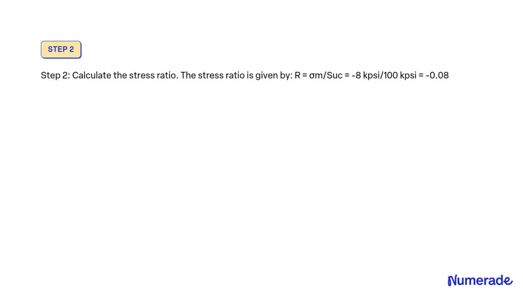 Solved An Astm Cast Iron Has Minimum Maximum Strengths Of Kpsi Sut