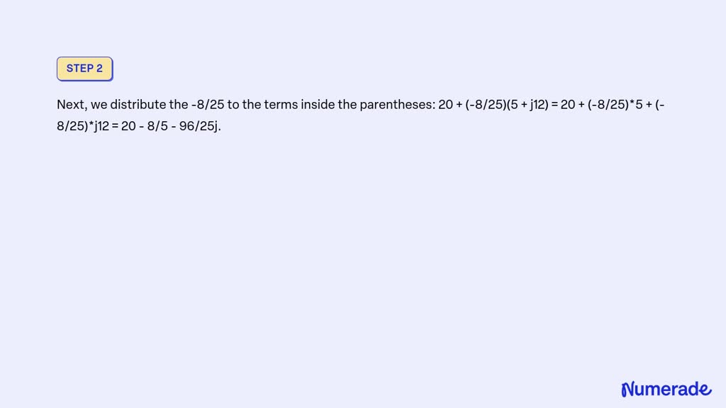 Solved Calculate These Complex Numbers And Express Your Results In