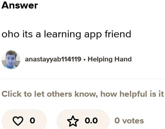 ohootell me bro what you have learnt 61104