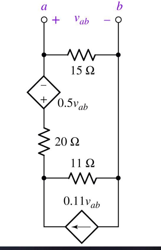 SOLVED: Consider the circuit shown in the following figure: a ...