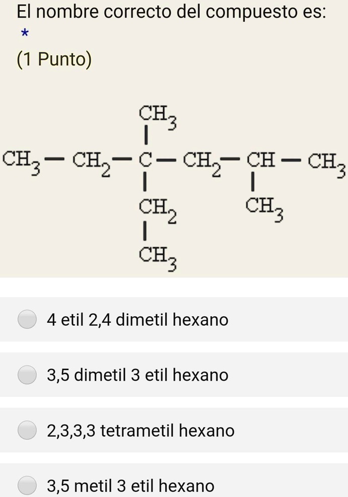 4 etil 2 2 5 trimetil hexano
