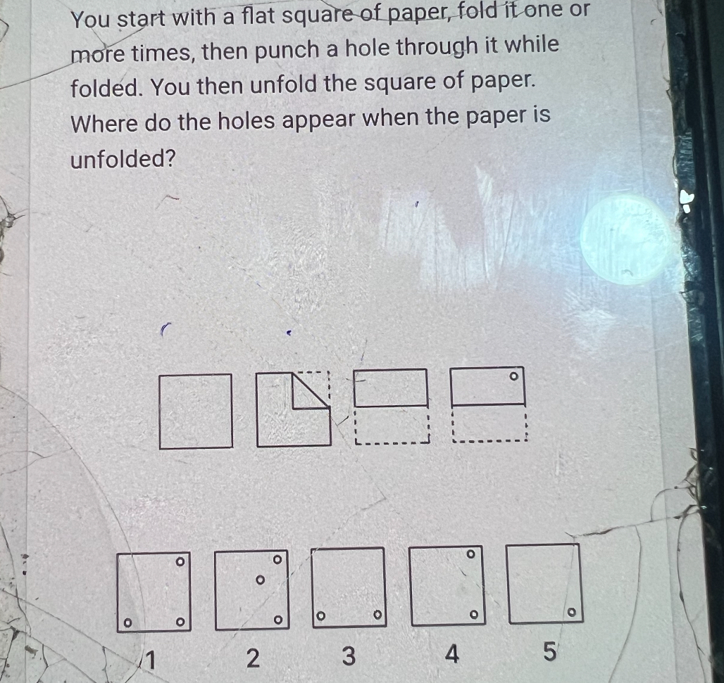 you start with a flat square of paper fold it one or more times then