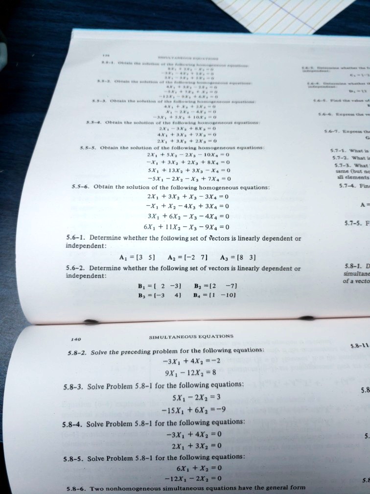 Solved 0rn Fu Wahnaan Solton Oita Lolumihumunanem Equatlons 44 54 7 1x T0a 31 2x Bx4 541 1342 3x X4 54 2x 2 Tx4 9 1 5 7 1 77 Tna Out Cement