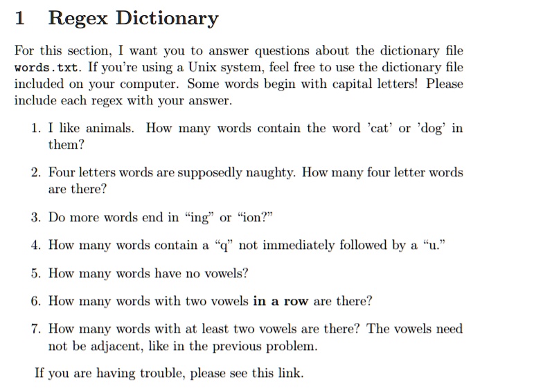 Solved نقطتان (2) It is true that the dictionary entry