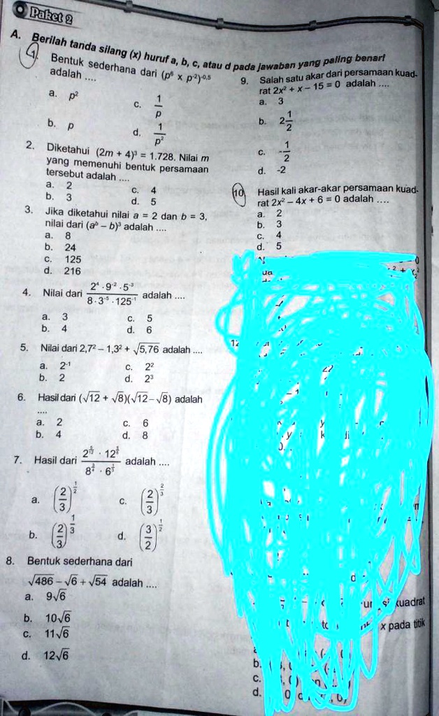 SOLVED: 1 - 10 Jawab Woe Plissssssapake Penyelesaian Kakjgn Asal,dan ...