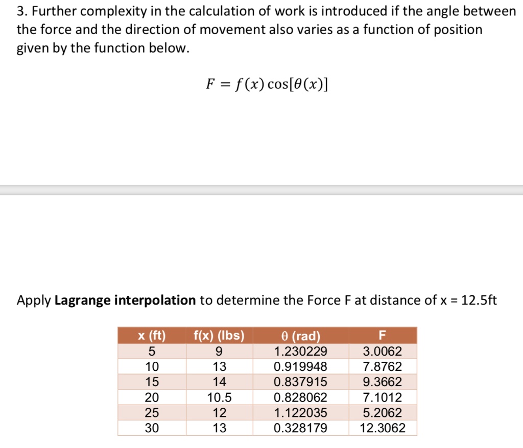 Further complexity in the calculation of work is introduced if the ...